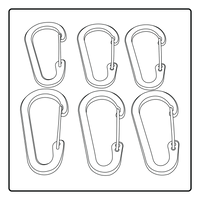 Micro Accessory Carabiner Usage Instructions