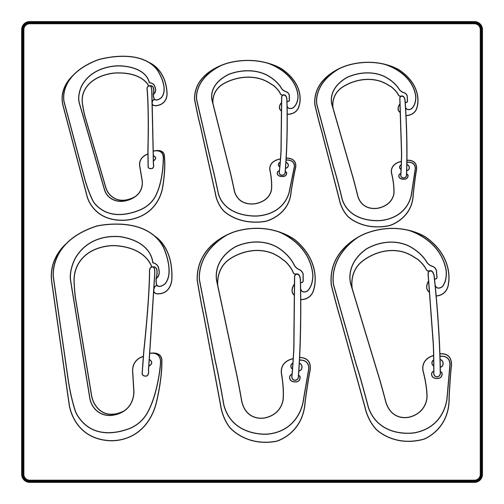 Micro Accessory Carabiner Usage Instructions