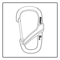 No-Flip Accessory Carabiner Usage Instructions