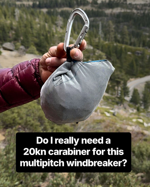 Why our new Accessory Carabiner is still 0kN