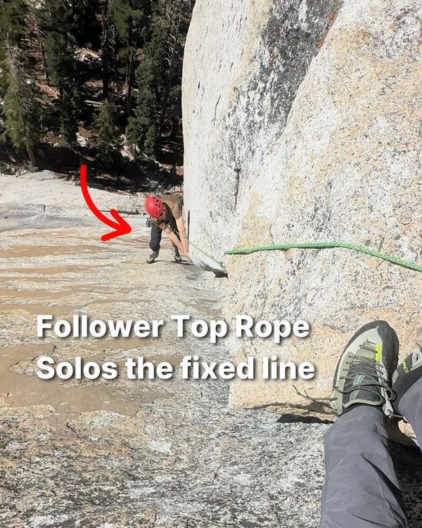 Fix & Follow Multipitch Climbing