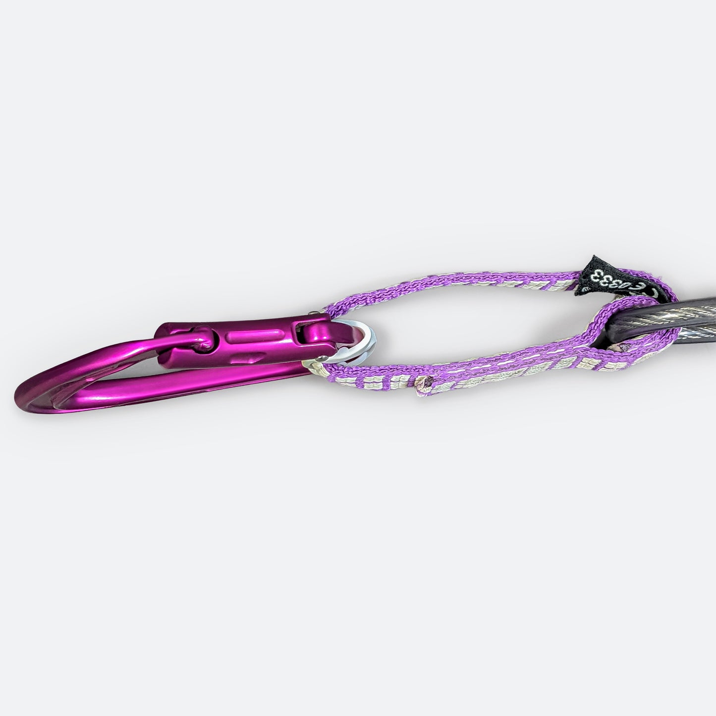Flip-Stop Cam Carabiner Stabilizers