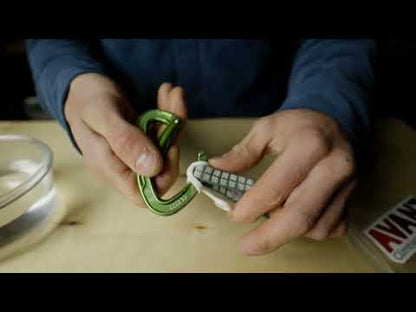 Flip-Stop Cam Carabiner Stabilizers